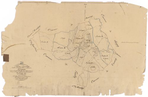 Grignon - Tableau d'assemblage - 3 P PLAN 316/1