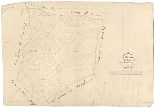 Grignon - Section A - 3 P PLAN 316/2