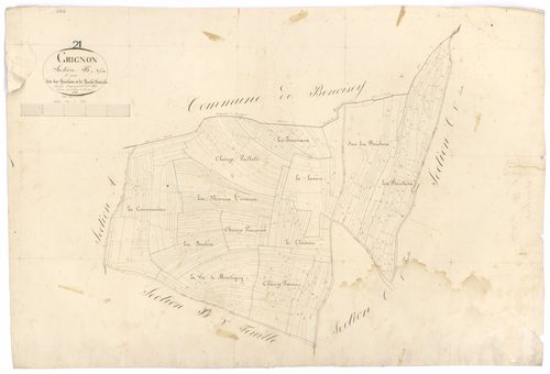 Grignon - Section B1 - 3 P PLAN 316/3