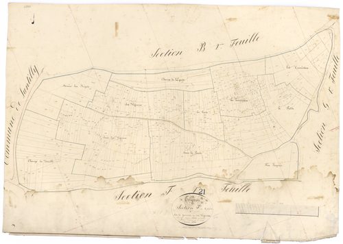 Grignon - Section F2 - 3 P PLAN 316/12