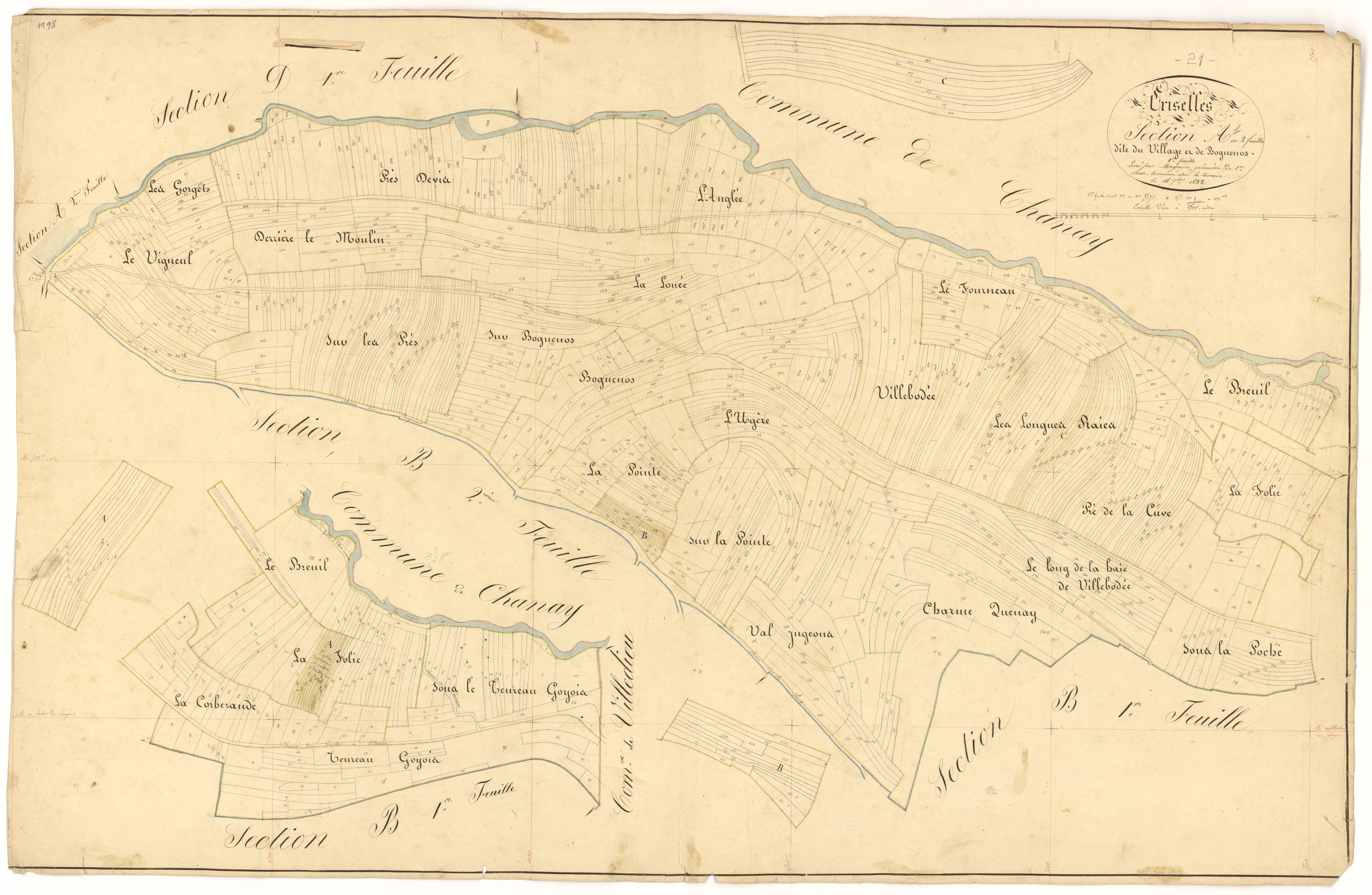 Griselles - Section A1 - 3 P PLAN 317/2