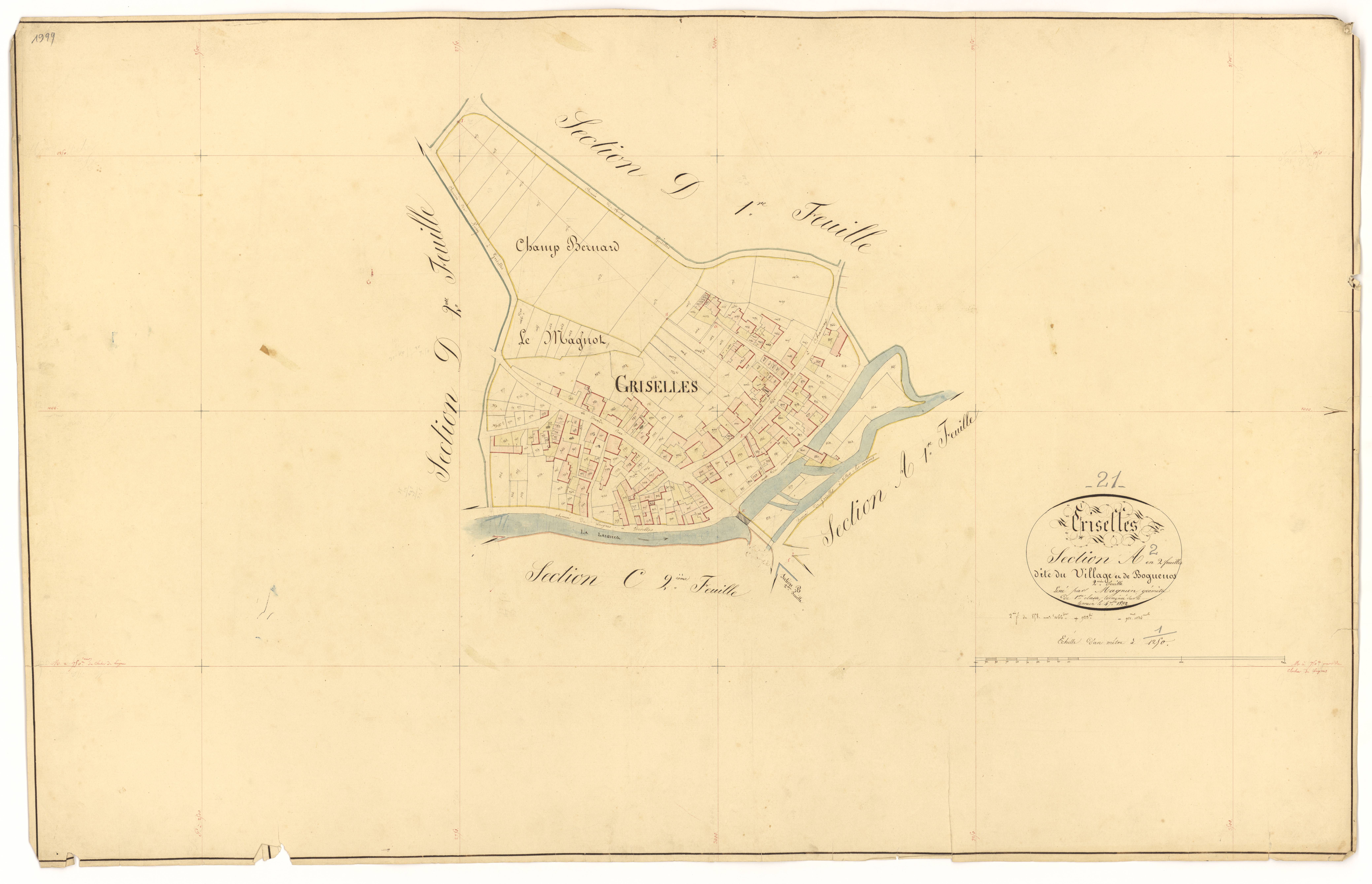 Griselles - Section A2 - 3 P PLAN 317/3