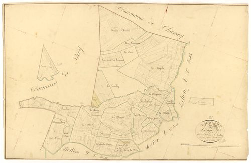 Griselles - Section D1 - 3 P PLAN 317/8