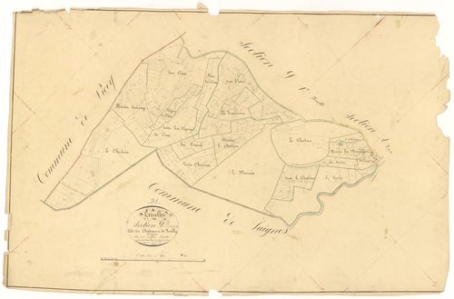Griselles - Section D2 - 3 P PLAN 317/9