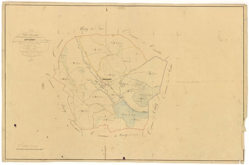 Grosbois-en-Montagne - Tableau d'assemblage - 3 P PLAN 318/1