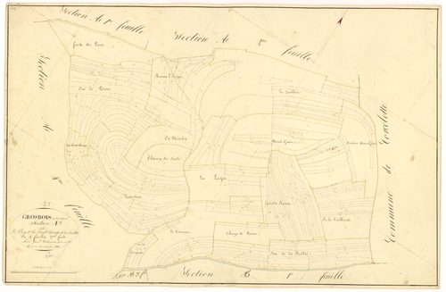 Grosbois-en-Montagne - Section A3 - 3 P PLAN 318/4