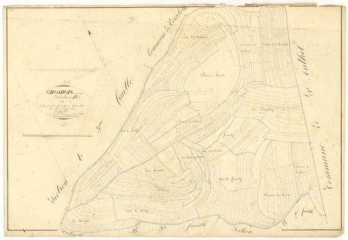 Grosbois-en-Montagne - Section B1 - 3 P PLAN 318/6