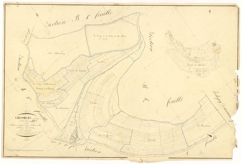 Grosbois-en-Montagne - Section B3 - 3 P PLAN 318/8