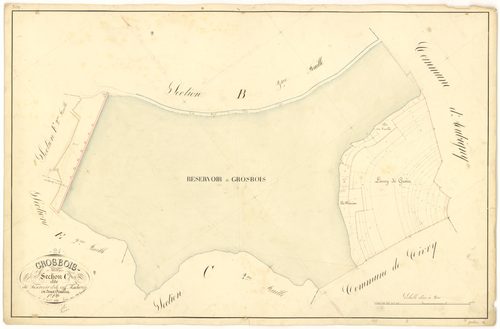 Grosbois-en-Montagne - Section C1 - 3 P PLAN 318/9