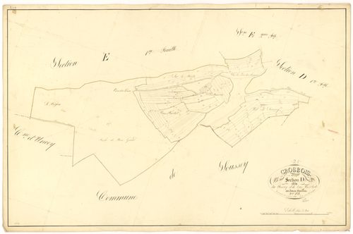 Grosbois-en-Montagne - Section D2 - 3 P PLAN 318/12