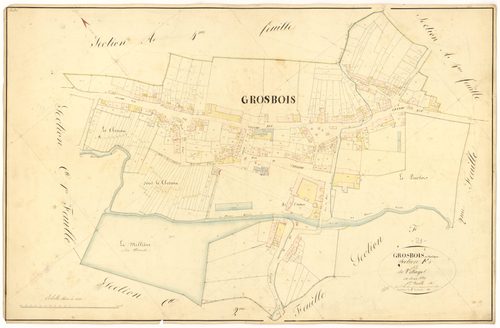 Grosbois-en-Montagne - Section F1 - 3 P PLAN 318/15