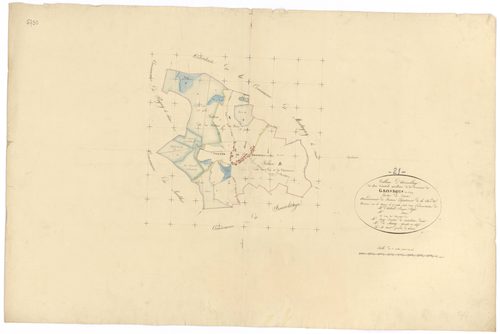 Grosbois-lès-Tichey - Tableau d'assemblage - 3 P PLAN 319/1