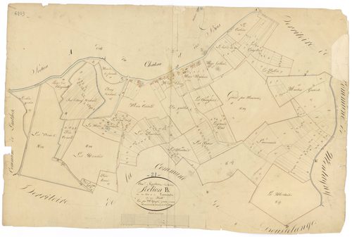 Grosbois-lès-Tichey - Section B - 3 P PLAN 319/4