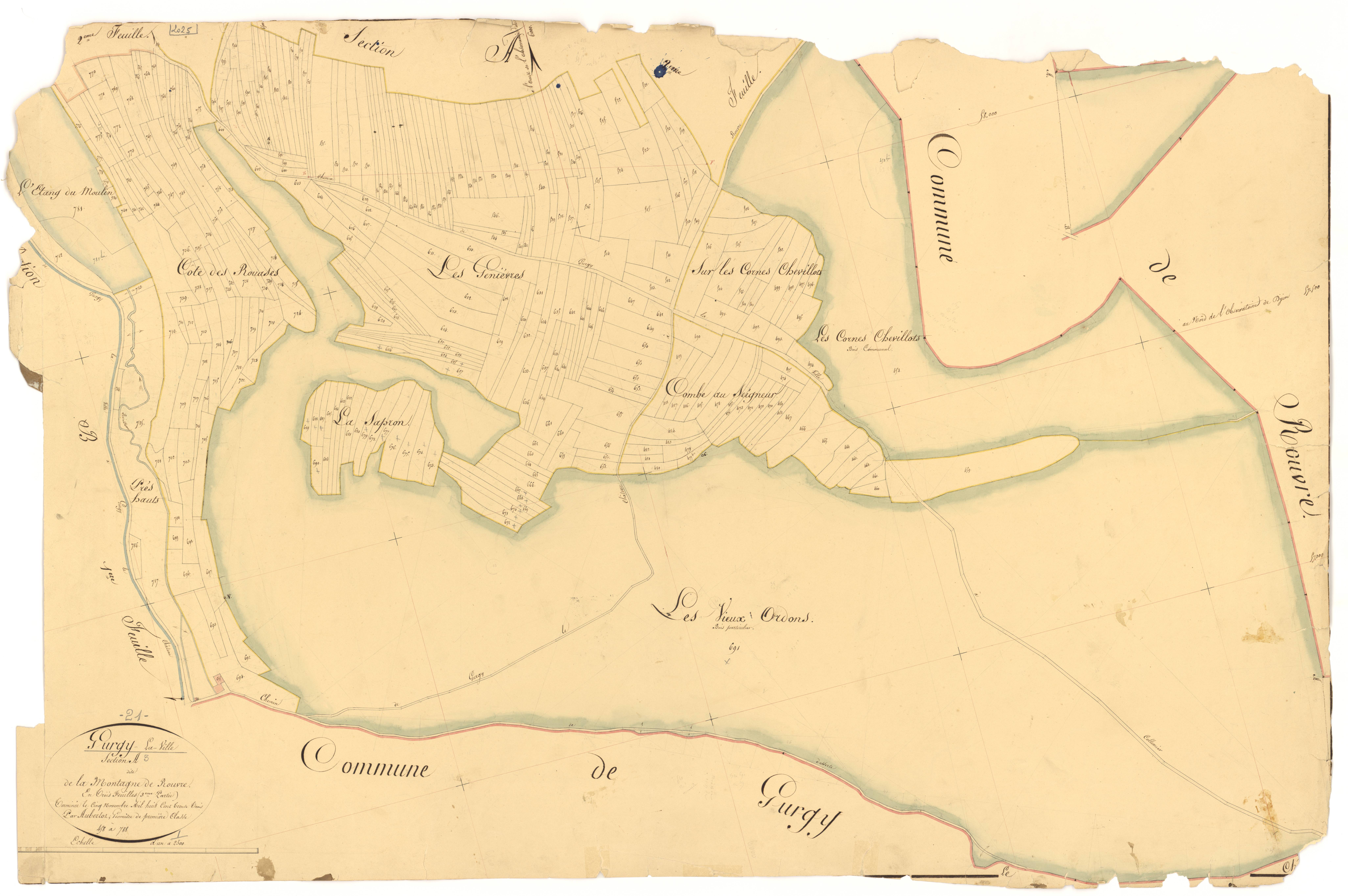 Gurgy-la-Ville - Section A3 - 3 P PLAN 320/4