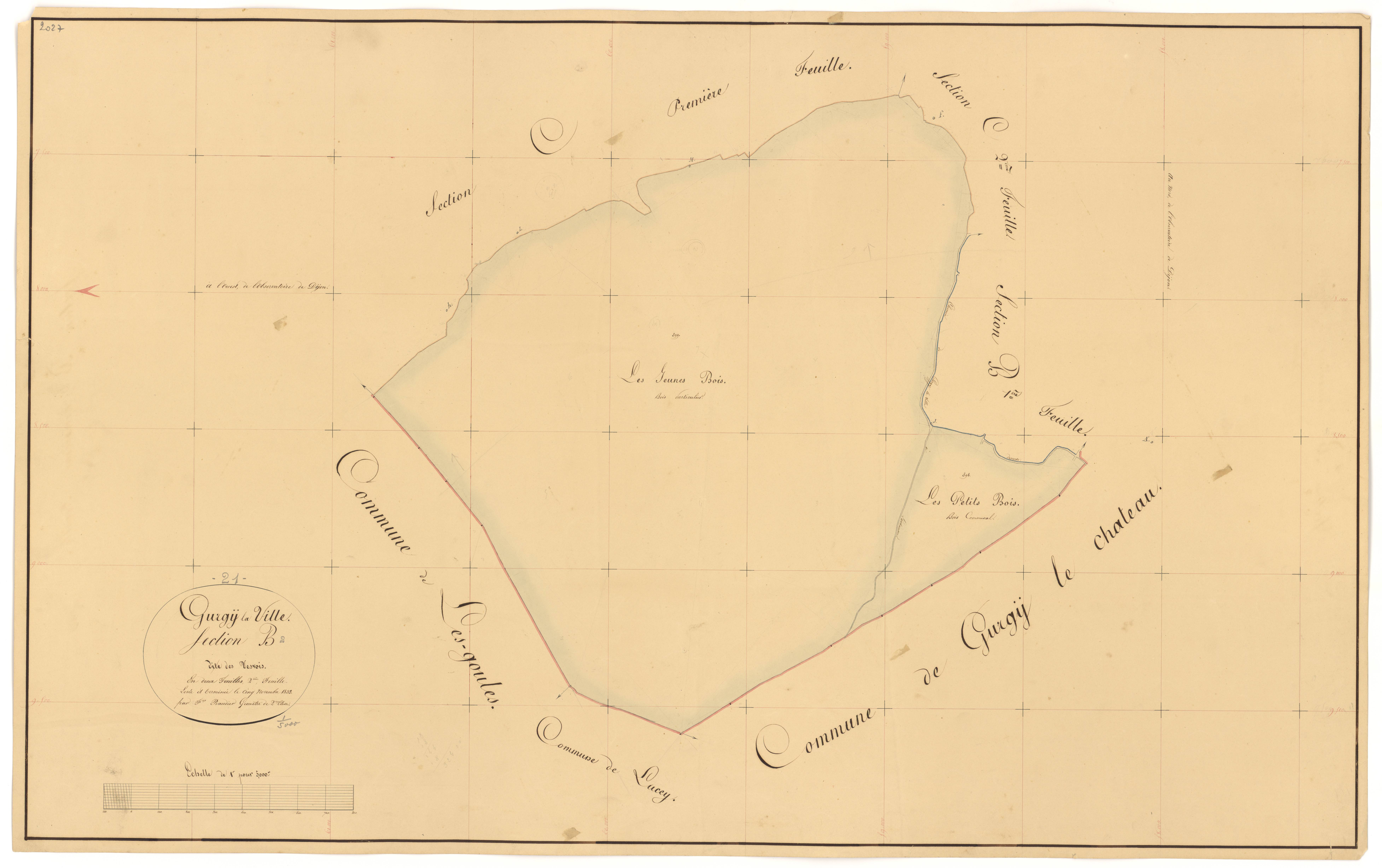 Gurgy-la-Ville - Section B2 - 3 P PLAN 320/6