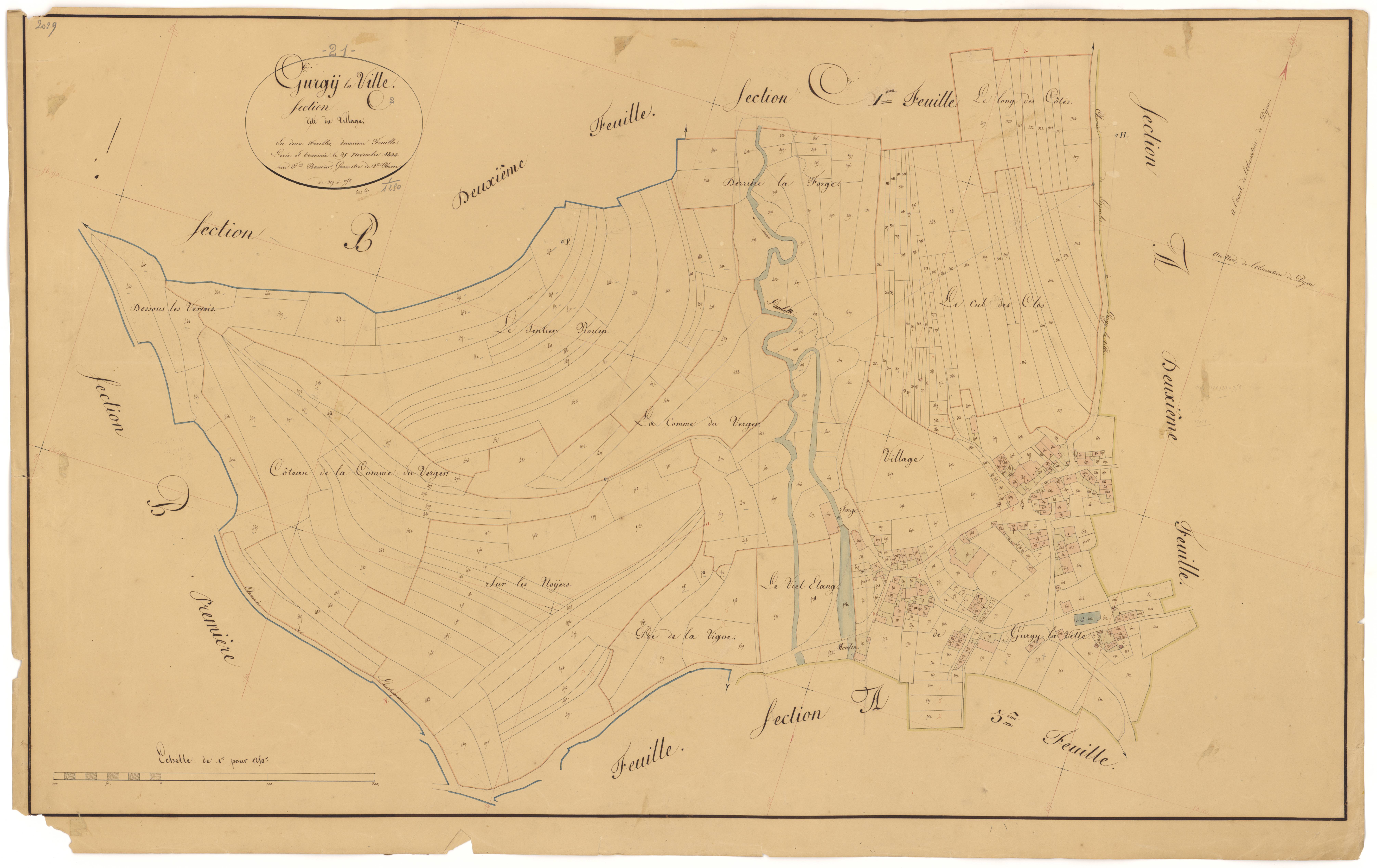 Gurgy-la-Ville - Section C2 - 3 P PLAN 320/8