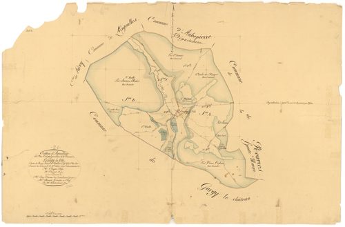Gurgy-la-Ville - Tableau d'assemblage - 3 P PLAN 320/1