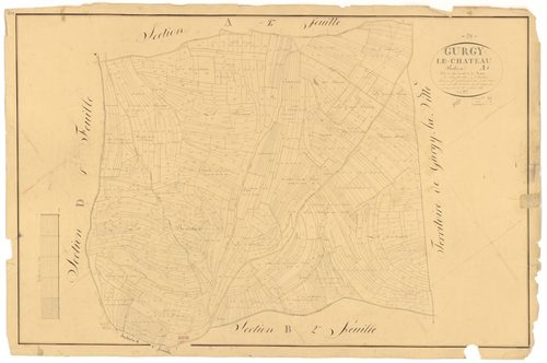 Gurgy-le-Château - Section A1 - 3 P PLAN 321/2