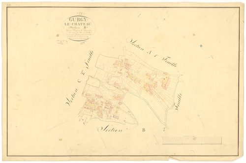 Gurgy-le-Château - Section B1 - 3 P PLAN 321/4