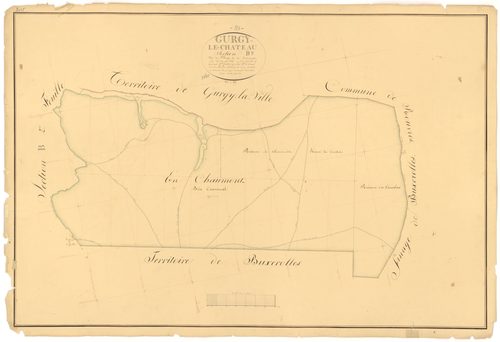 Gurgy-le-Château - Section B3 - 3 P PLAN 321/6