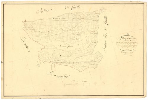 Gurgy-le-Château - Section C1 - 3 P PLAN 321/7