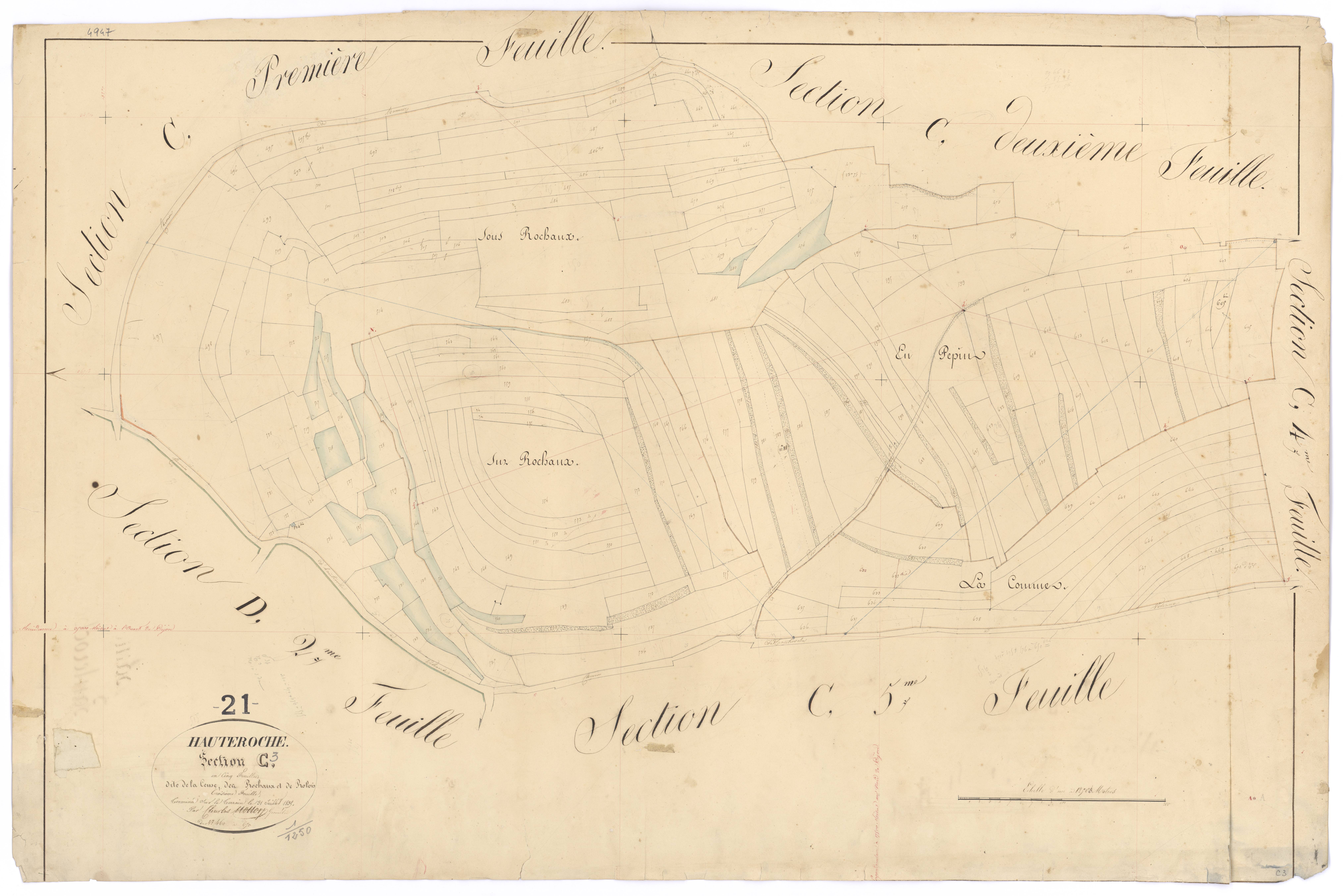 Hauteroche - Section C3 - 3 P PLAN 322/10