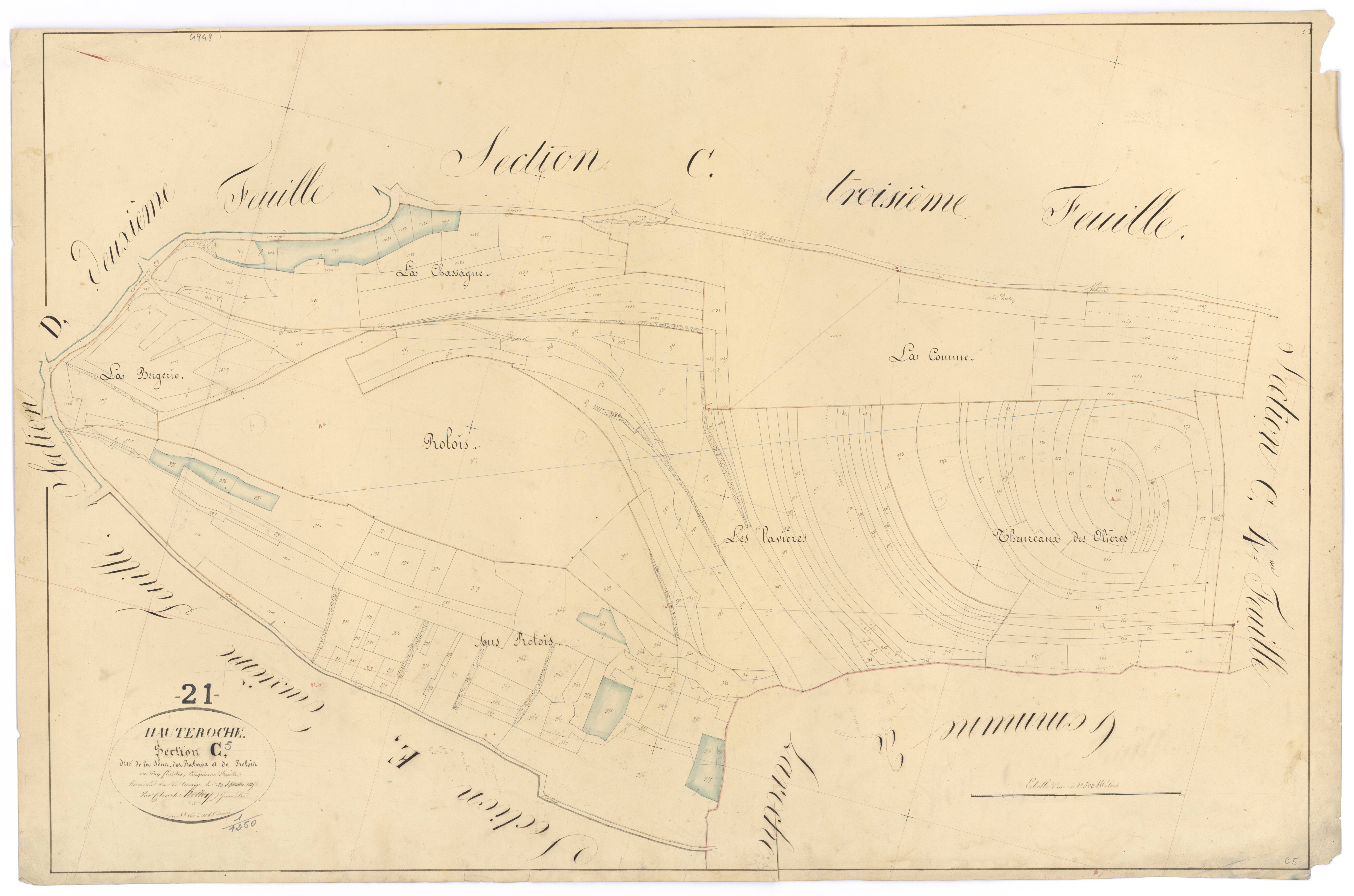 Hauteroche - Section C5 - 3 P PLAN 322/12