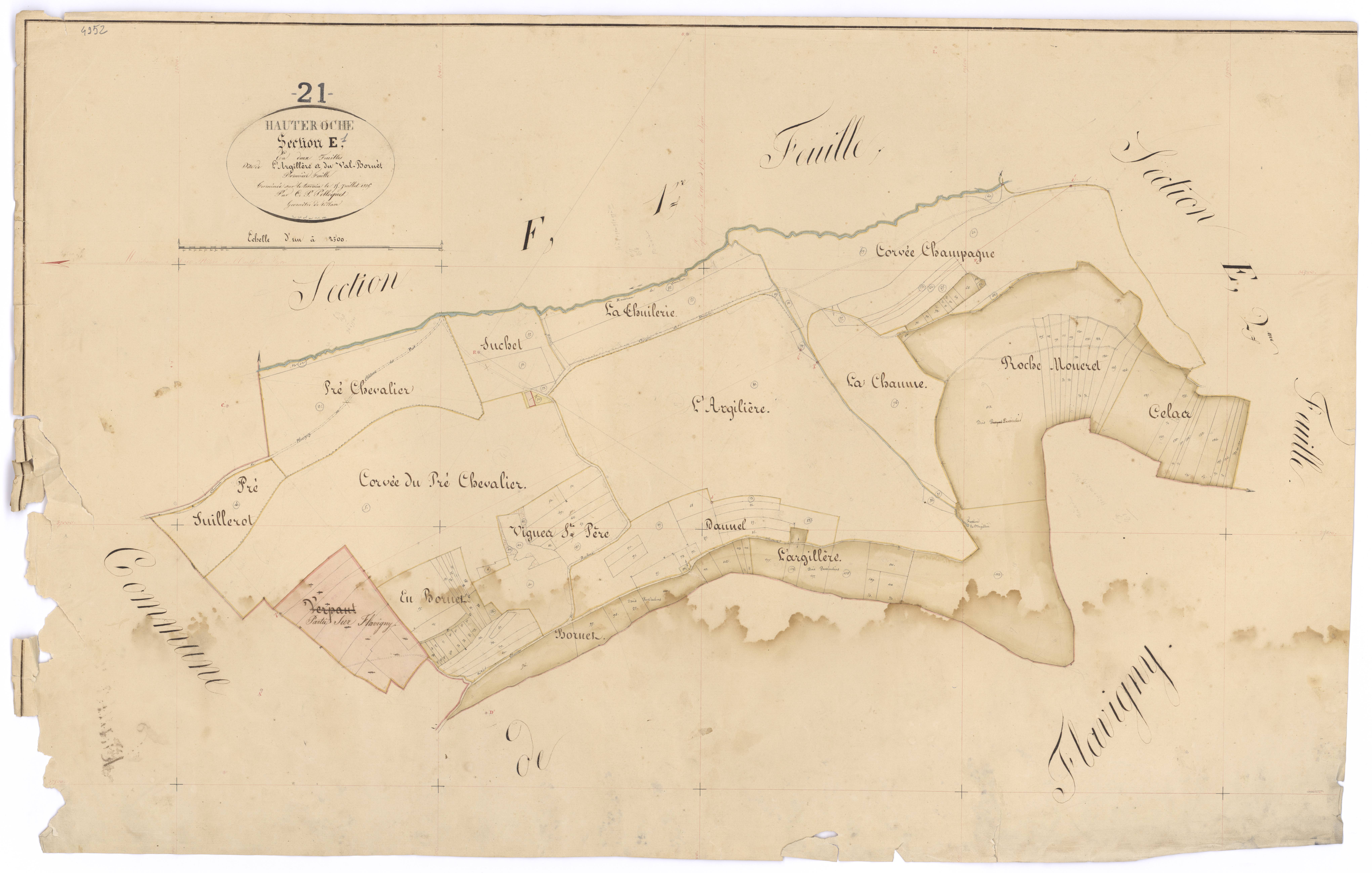 Hauteroche - Section E1 - 3 P PLAN 322/15