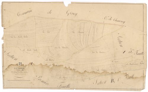 Hauteroche - Section A2 - 3 P PLAN 322/3