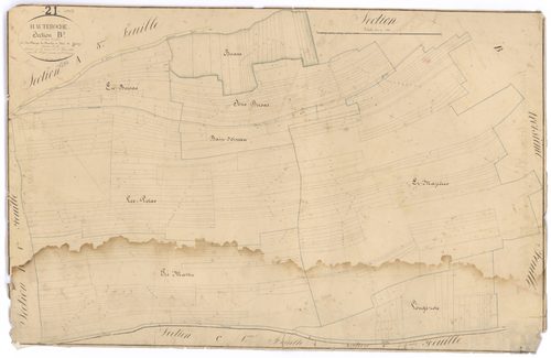 Hauteroche - Section B2 - 3 P PLAN 322/6