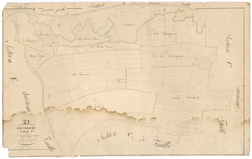 Hauteroche - Section C1 - 3 P PLAN 322/8