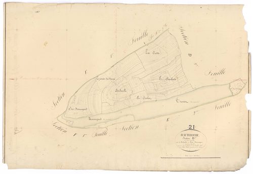 Hauteroche - Section D1 - 3 P PLAN 322/13