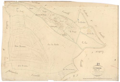 Hauteroche - Section D2 - 3 P PLAN 322/14