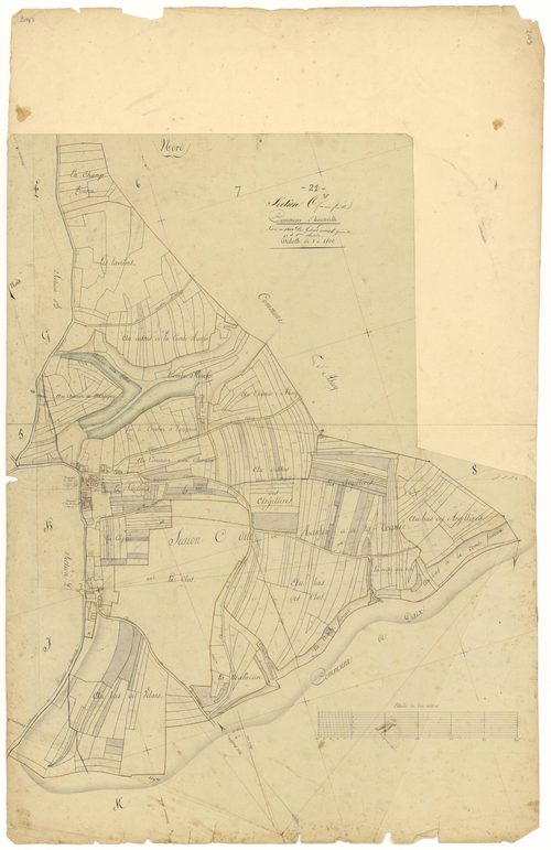 Hauteville-lès-Dijon - Section C - 3 P PLAN 323/4