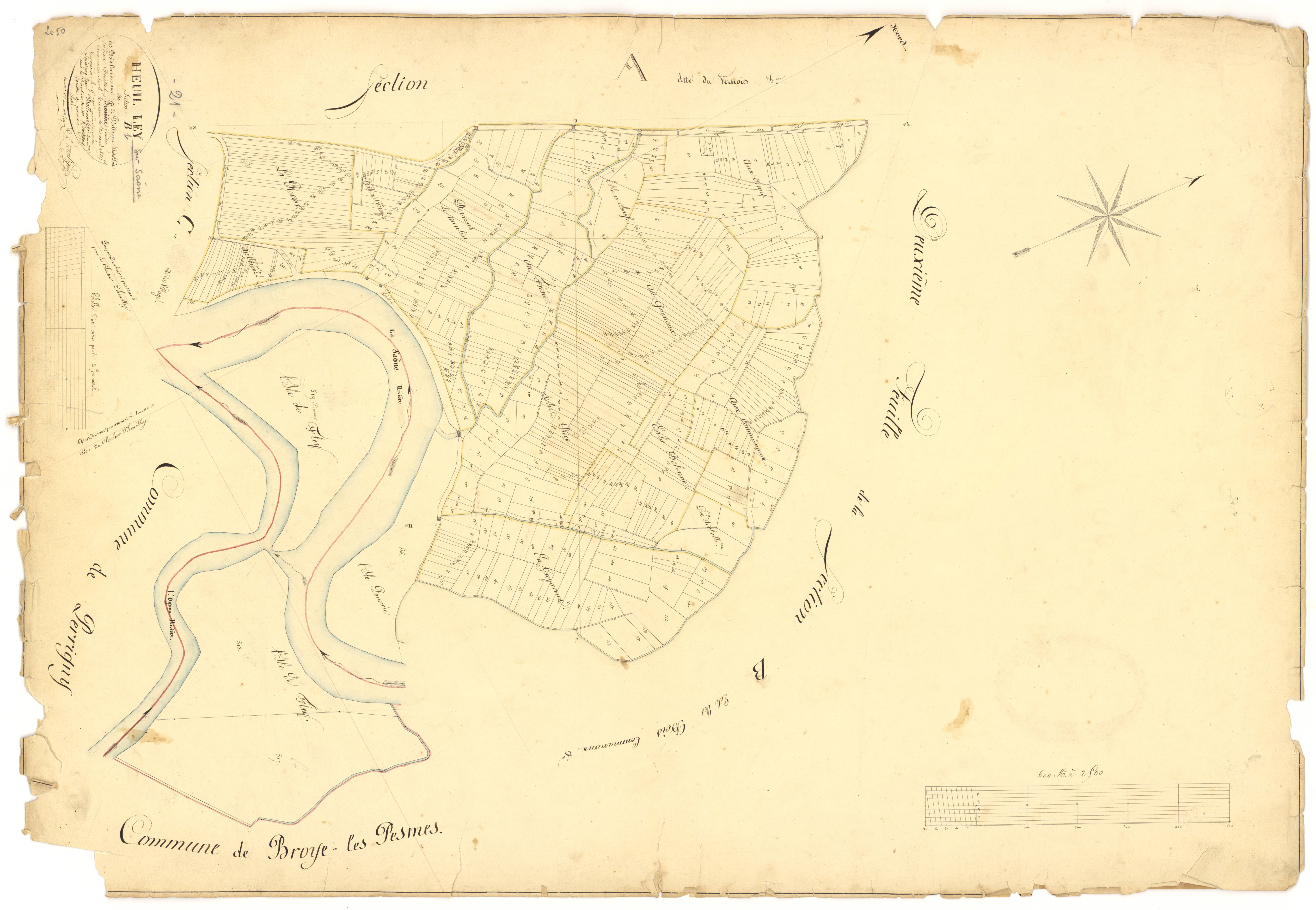 Heuilley-sur-Saône - Section B1 - 3 P PLAN 324/4