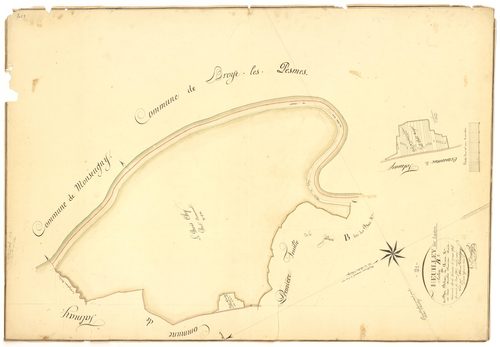 Heuilley-sur-Saône - Section B2 - 3 P PLAN 324/5