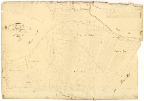 Is-sur-Tille - Section C - 3 P PLAN 325/8