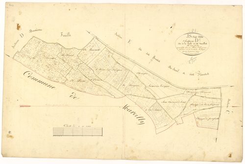 Is-sur-Tille - Section D1 - 3 P PLAN 325/9