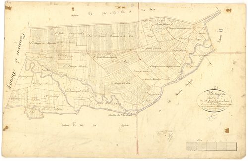 Is-sur-Tille - Section F - 3 P PLAN 325/14