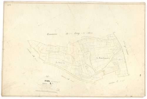 Ivry-en-Montagne - Section A2 - 3 P PLAN 326/4