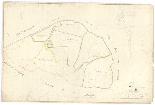 Ivry-en-Montagne - Section B2 - 3 P PLAN 326/8