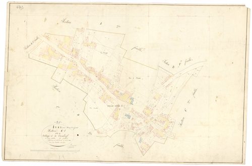 Ivry-en-Montagne - Section C1 - 3 P PLAN 326/10