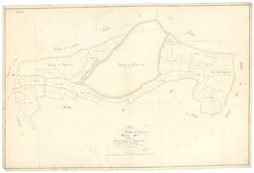Ivry-en-Montagne - Section D1 - 3 P PLAN 326/13