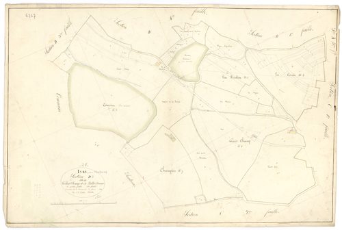 Ivry-en-Montagne - Section D2 - 3 P PLAN 326/14