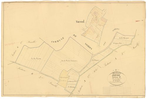 Izeure - Section B1 - 3 P PLAN 327/4
