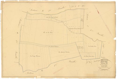 Izeure - Section B2 - 3 P PLAN 327/5