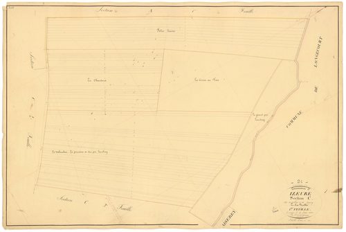 Izeure - Section C1 - 3 P PLAN 327/6