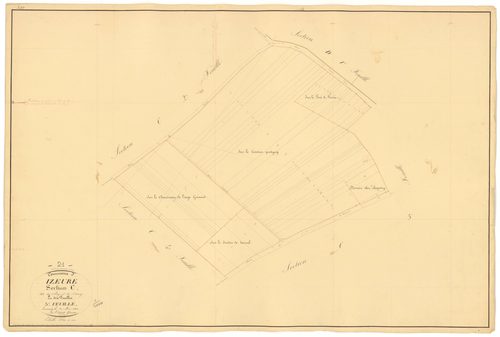 Izeure - Section C3 - 3 P PLAN 327/8