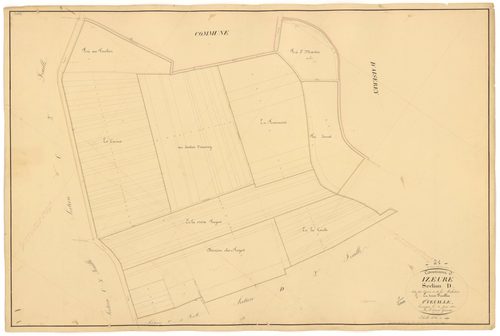 Izeure - Section D1 - 3 P PLAN 327/12