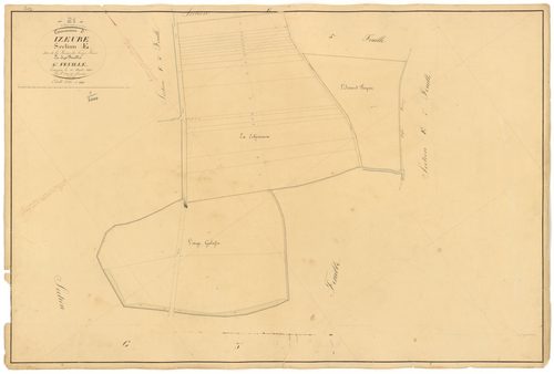 Izeure - Section E6 - 3 P PLAN 327/20